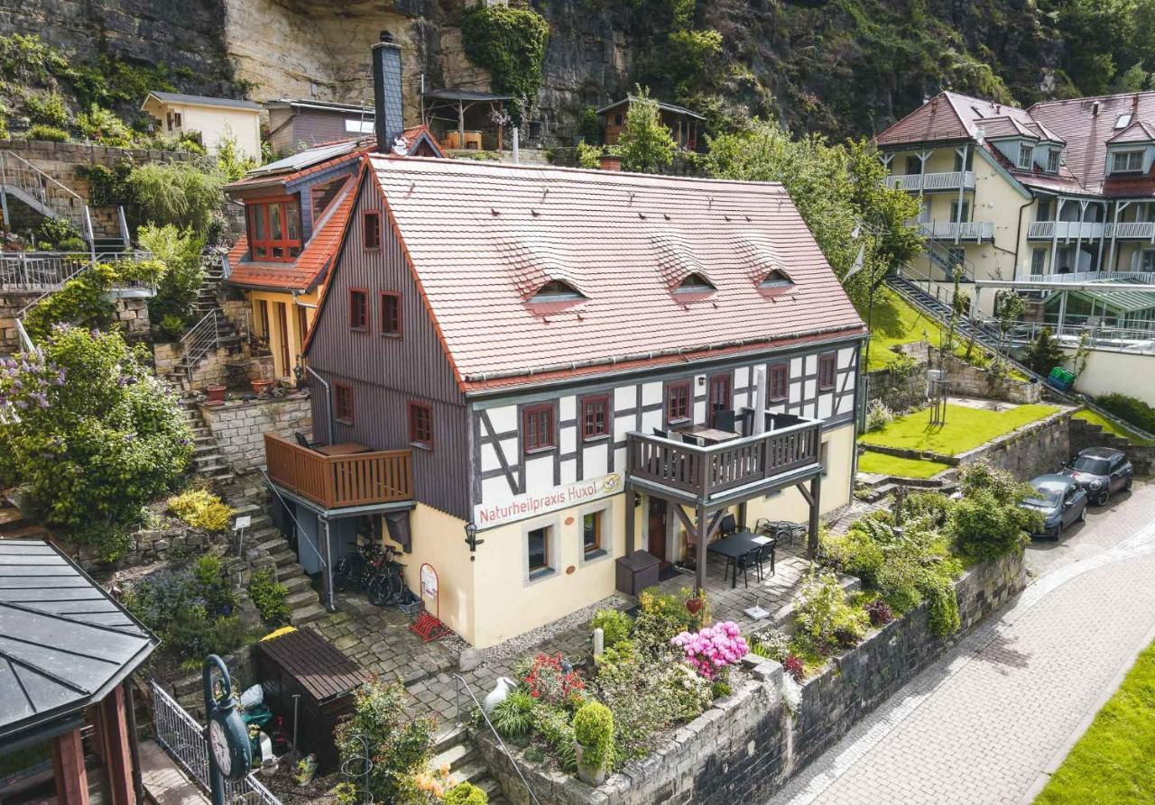 Ferienwohnungen Elbjuwel Rathen Exterior photo