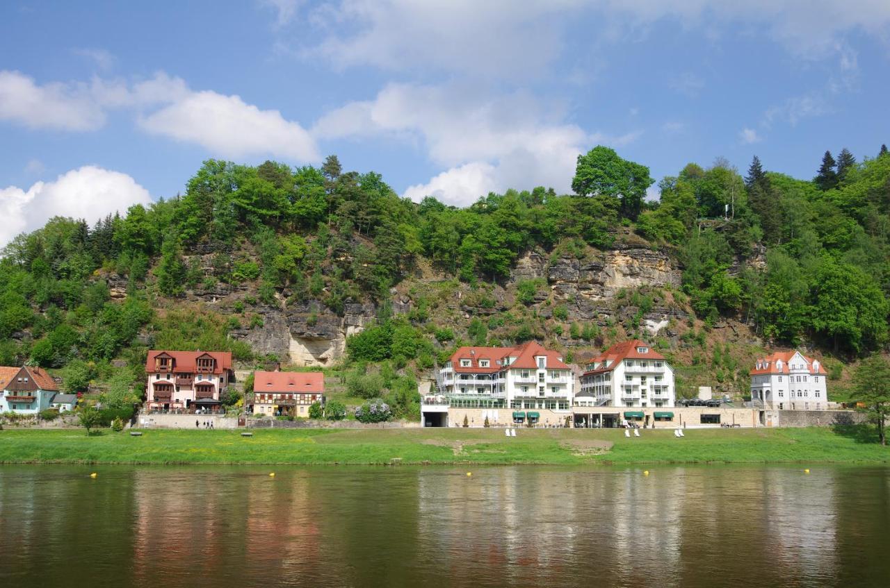 Ferienwohnungen Elbjuwel Rathen Exterior photo