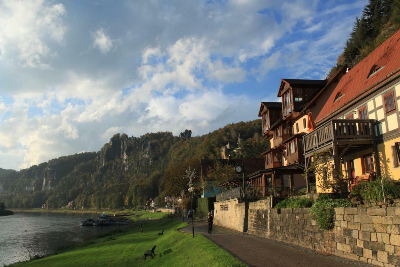 Ferienwohnungen Elbjuwel Rathen Exterior photo