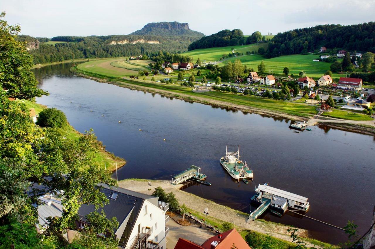 Ferienwohnungen Elbjuwel Rathen Exterior photo